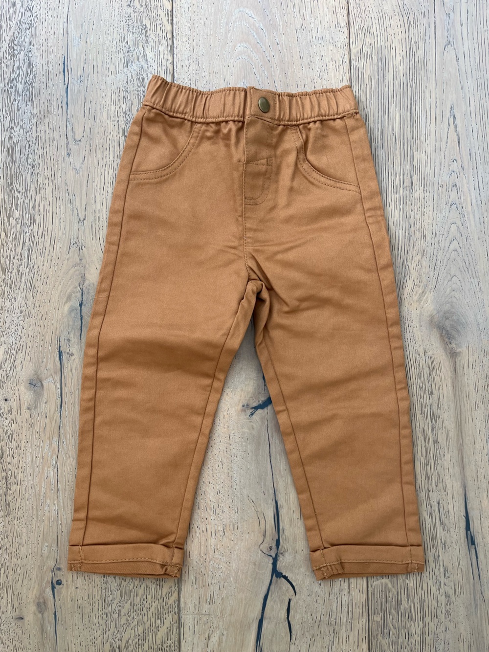 NEW- 2T Toddler Boy Brown Khaki Pants
